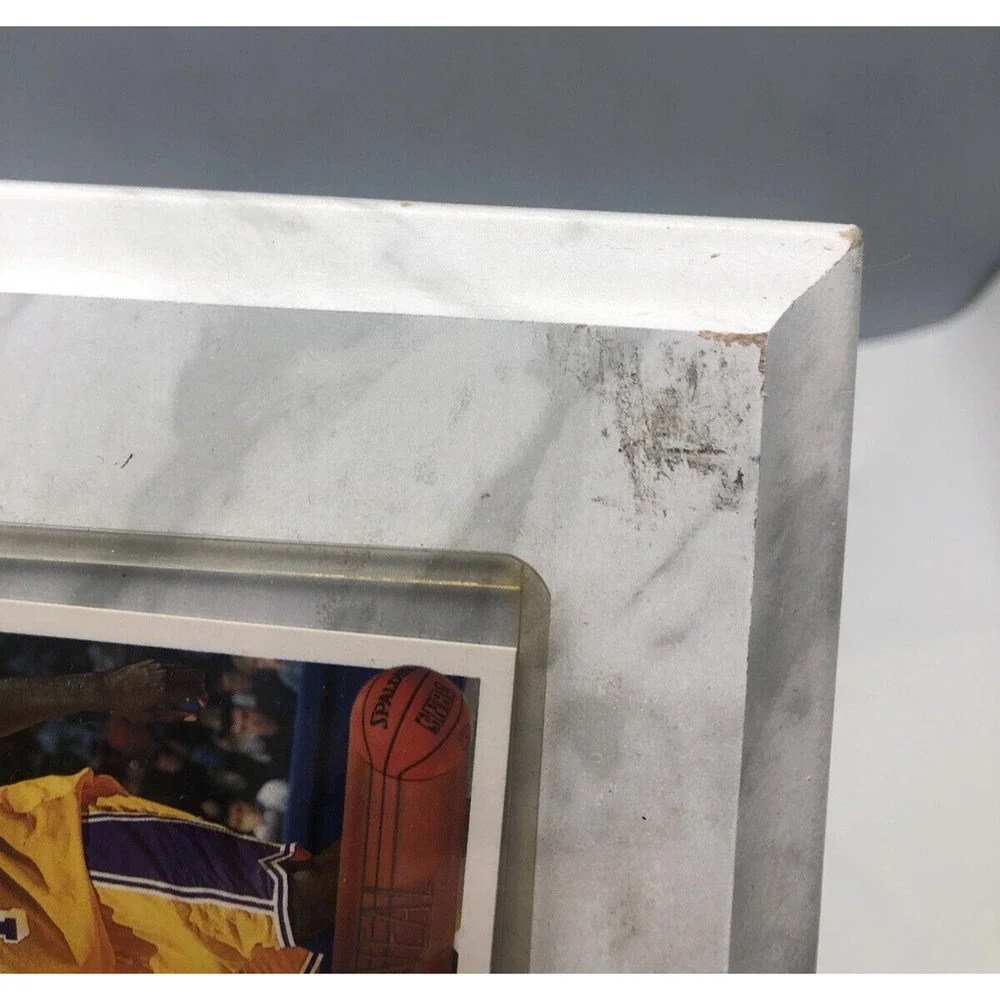 SHAQUILLE O'NEAL Licensed Collector’s Photo NBA Basketball Plaque USED *READ...